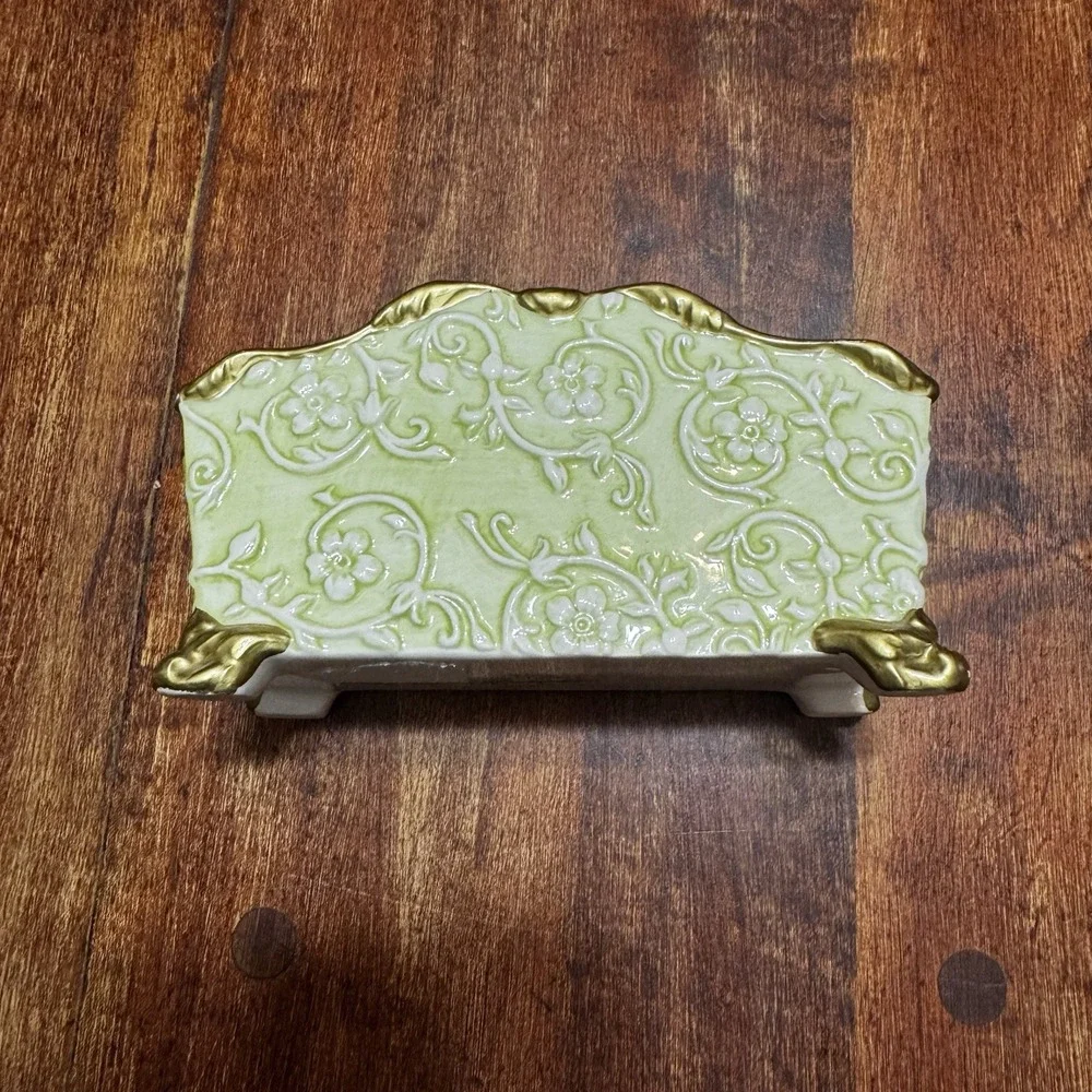 Lady Jayne LTD Rectangular Ceramic Planter/Trinket‎ Holder-Handcrafted in China